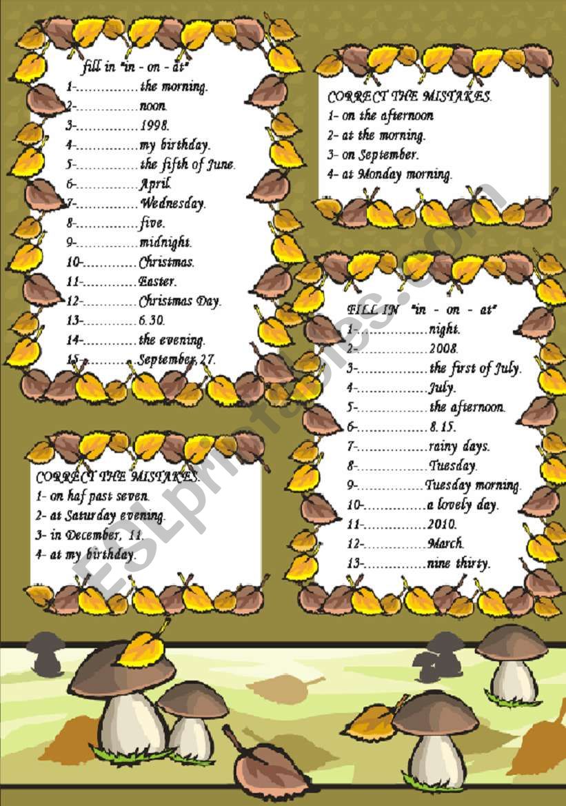 prepositions of time (in,on,at)