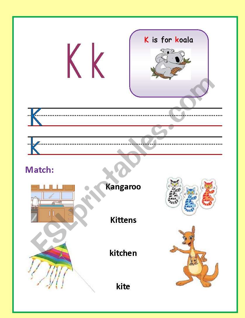 Alphabets WS.(2-3) worksheet