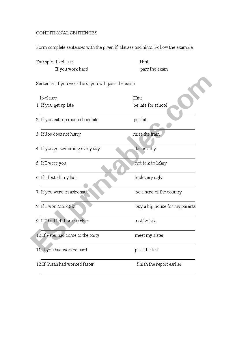 grammar worksheet