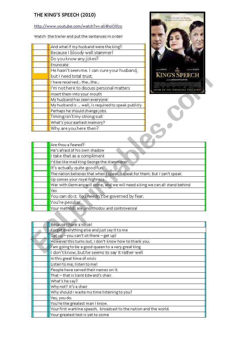 The KingÂ´s Speech - Film trailer