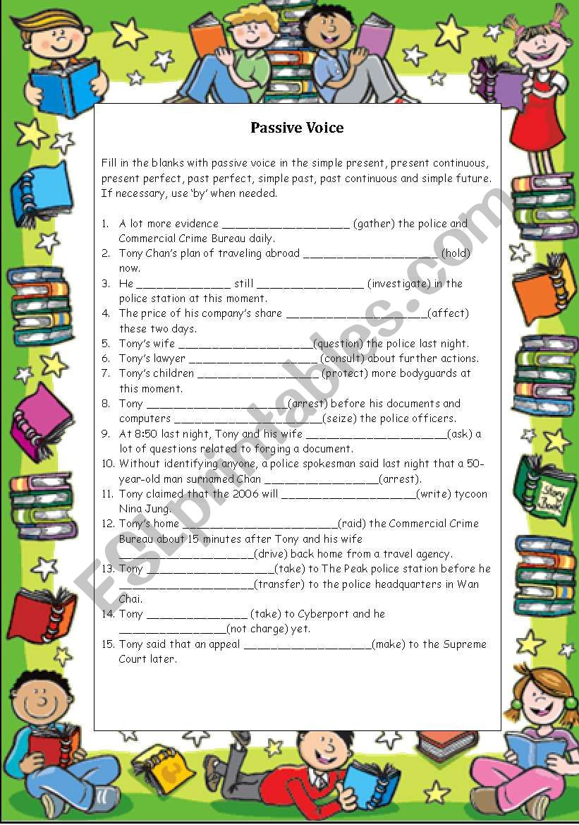 Passive Voice - Mixed Tenses (Challenging)