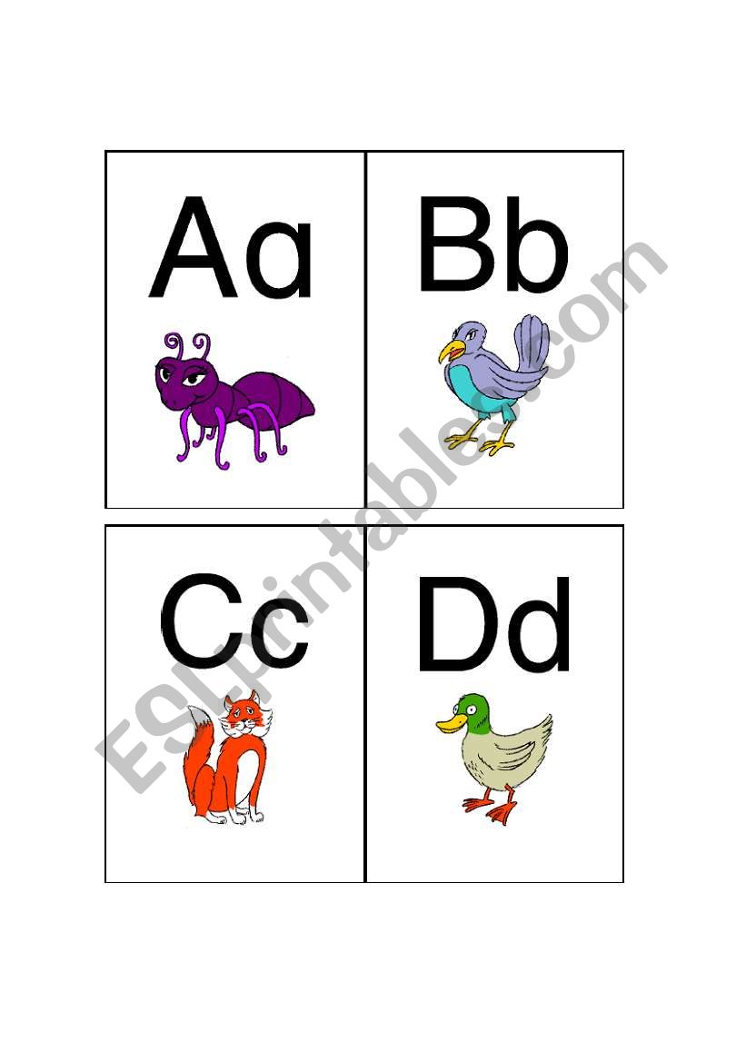 abecedario worksheet