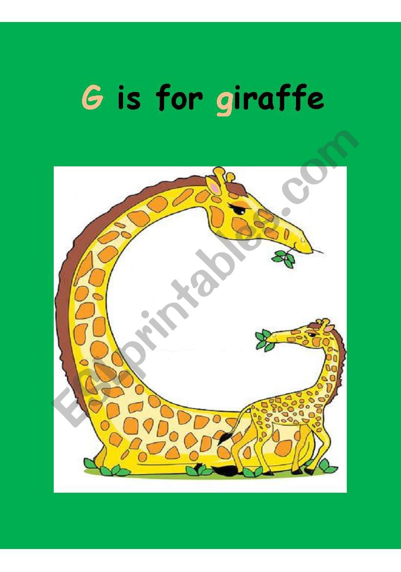 Animal  Alphabet Flash-cards (2-4)  editable