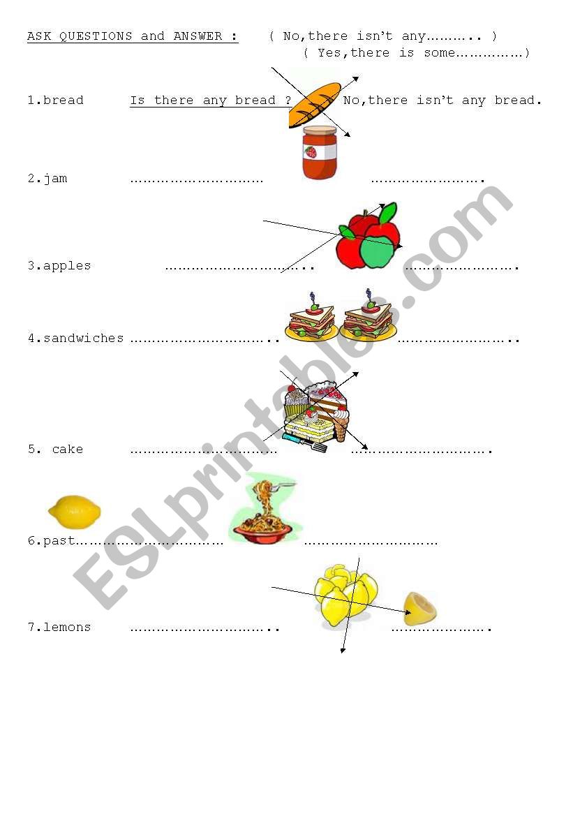 any-some worksheet