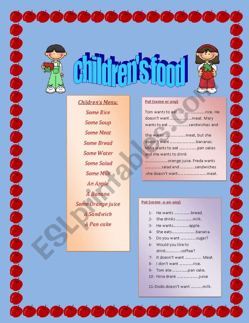 countables and uncountables worksheet