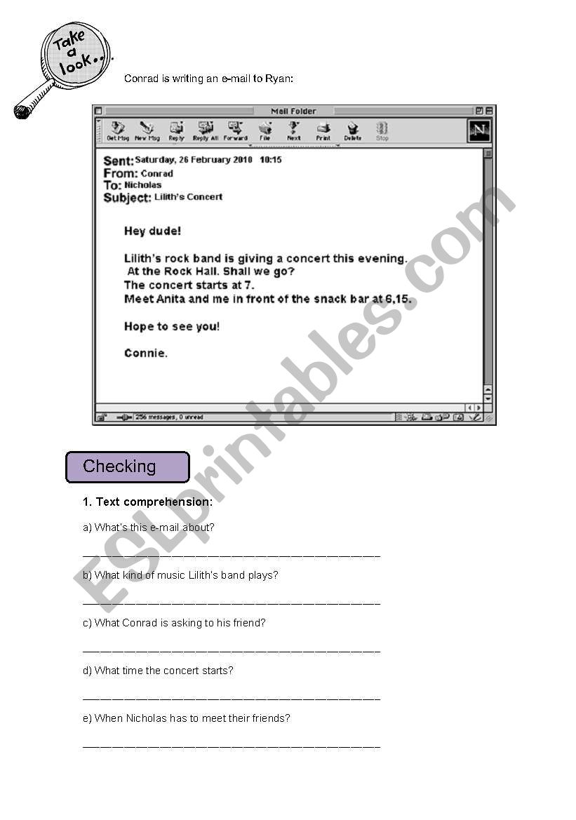 Telling Time + Practice worksheet