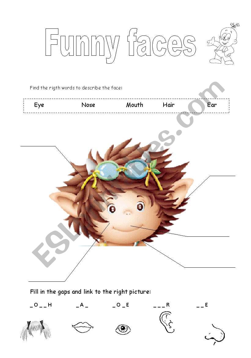 Face worksheet