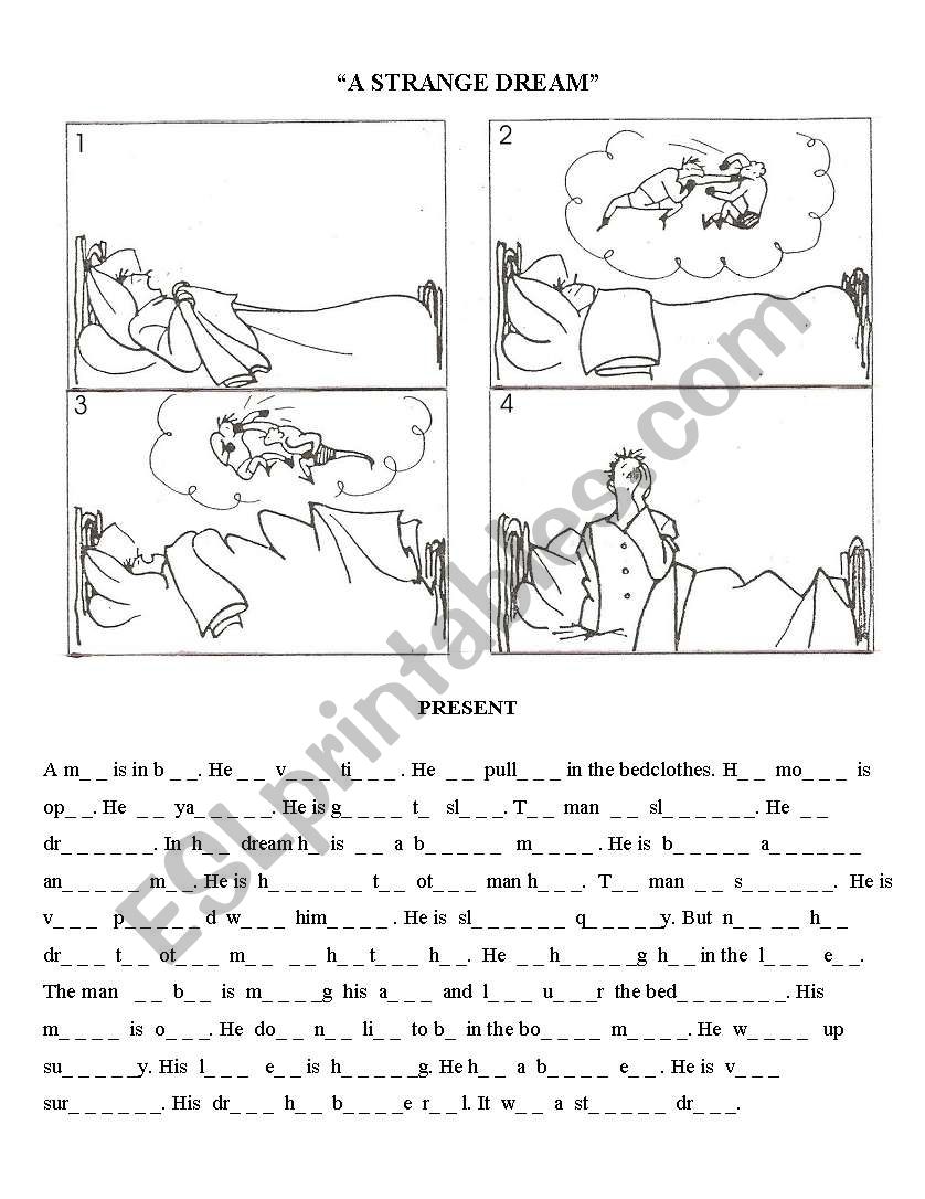 STRANGE DREAM worksheet