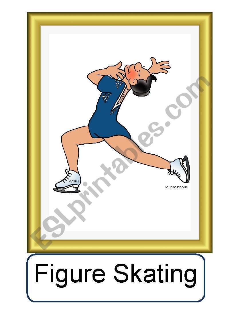 FLASHCARDS ABOUT SPORTS 1/3 worksheet