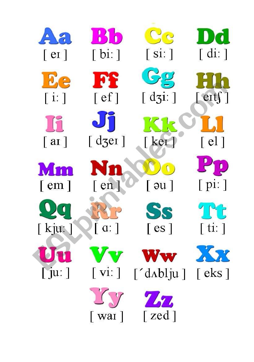 abc worksheet