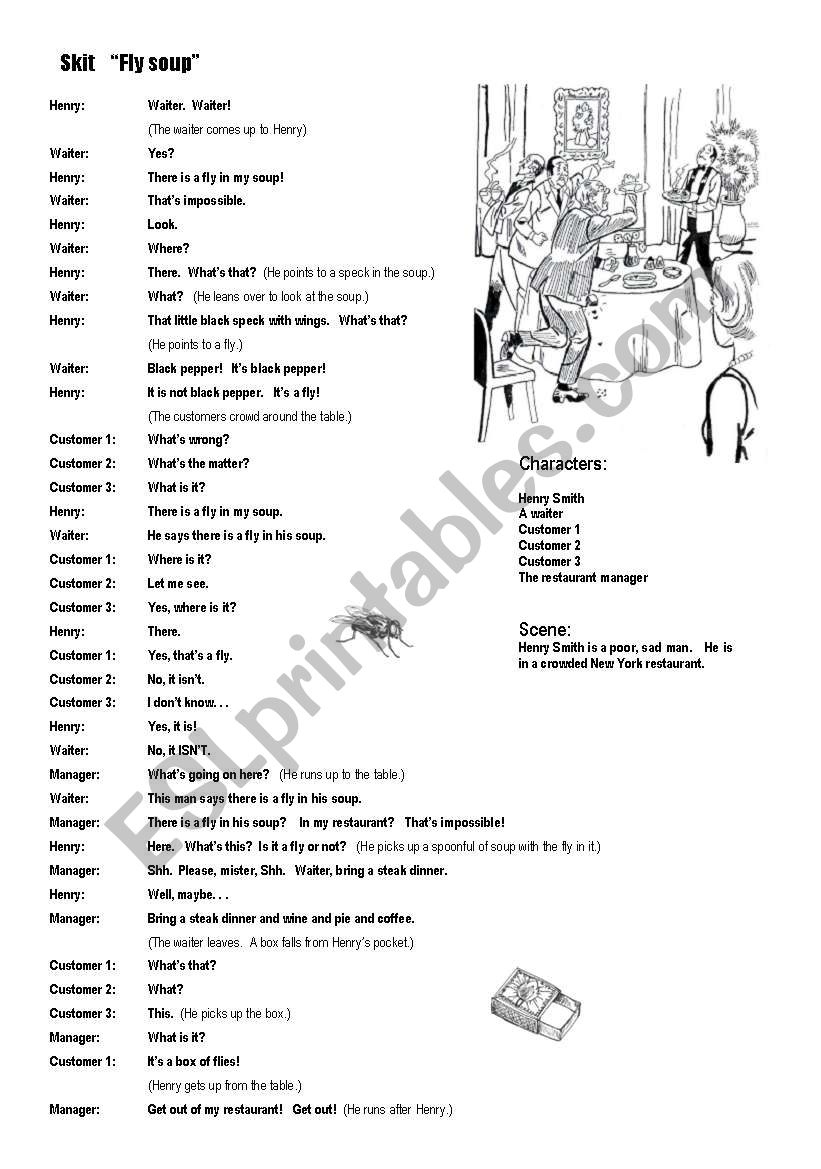 Lets them talk! worksheet