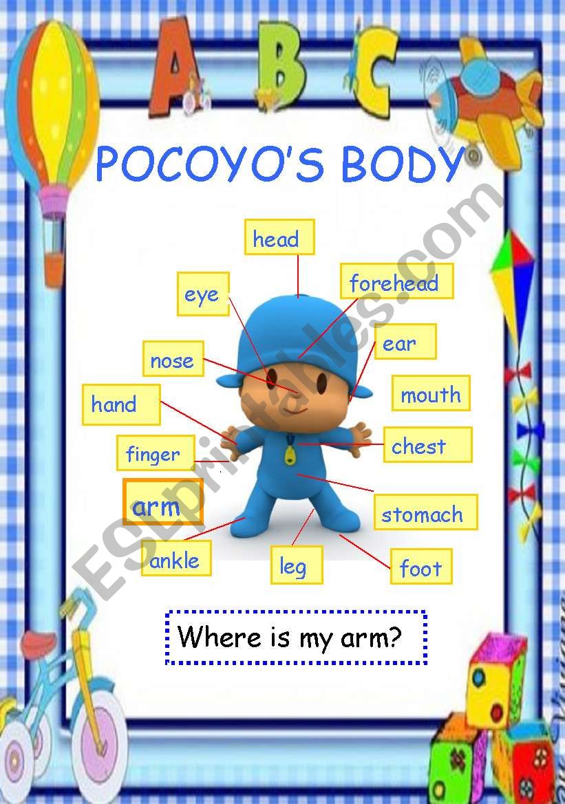 POCOYOS BODY worksheet