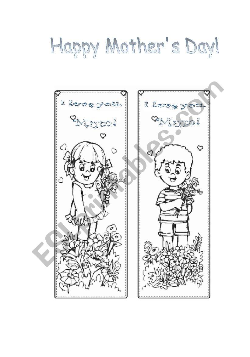Happy MotherÂ´s Day! worksheet