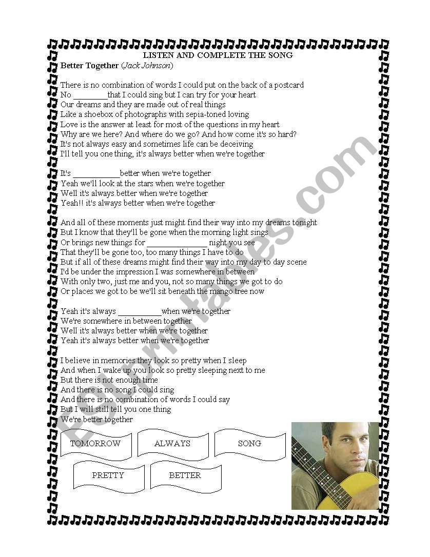 Better Together by Jack Johnson