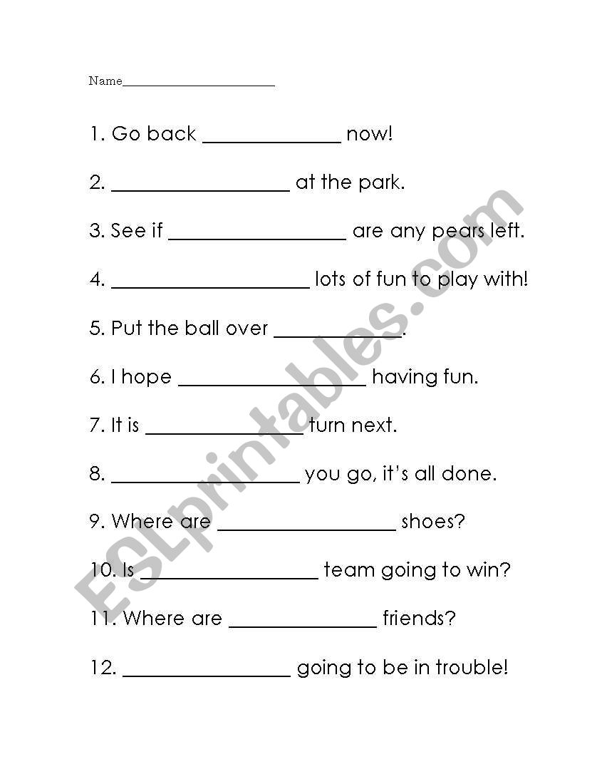 How confusing...Their, There and They´re How confusing...Their, There and They´re