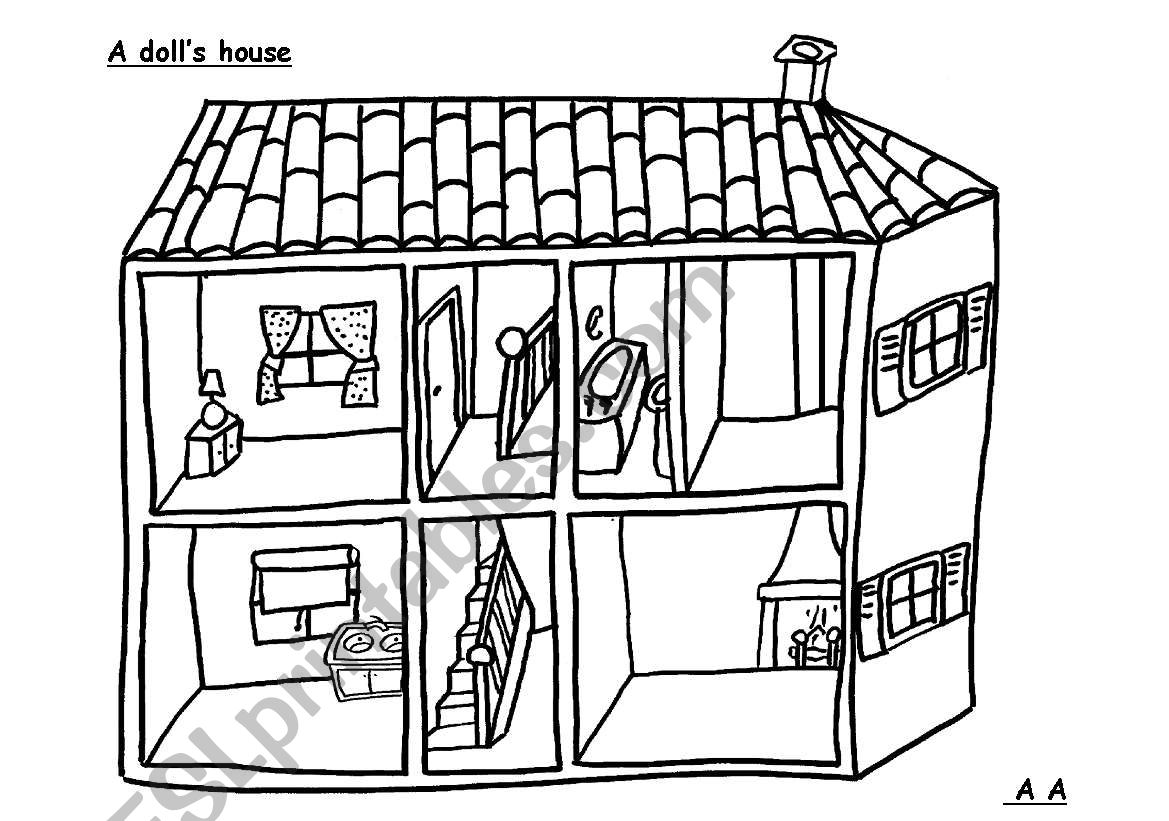 a dolls house worksheet