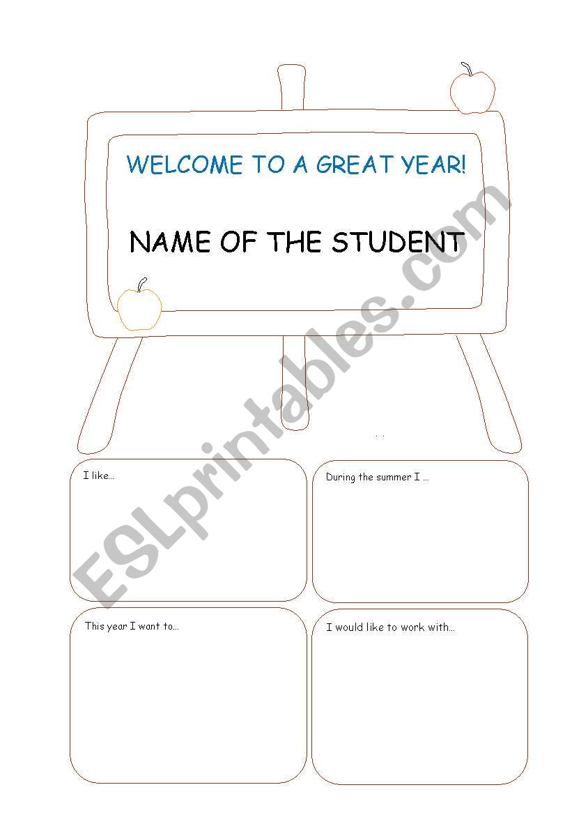 First Day of Class - Students Introduction