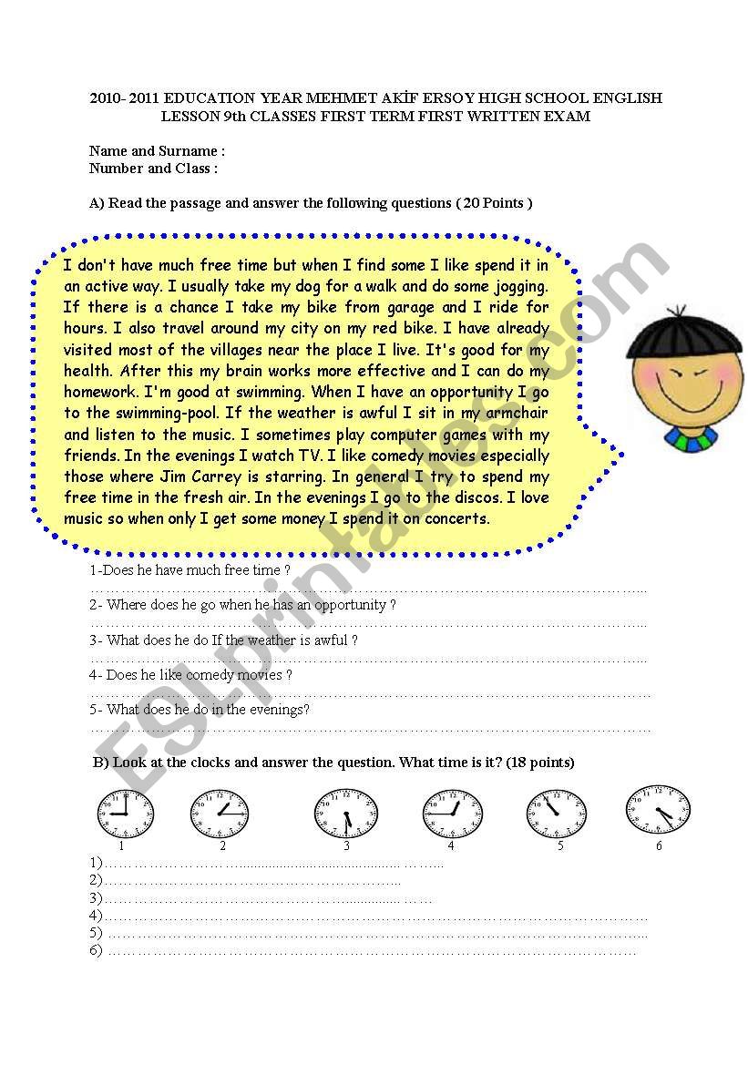 simple present,time,tenses worksheet