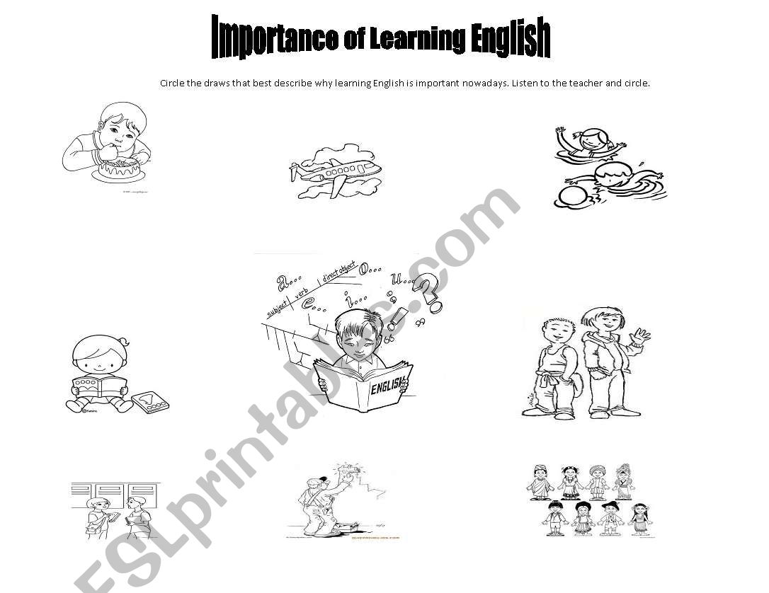 Importance of Learning English