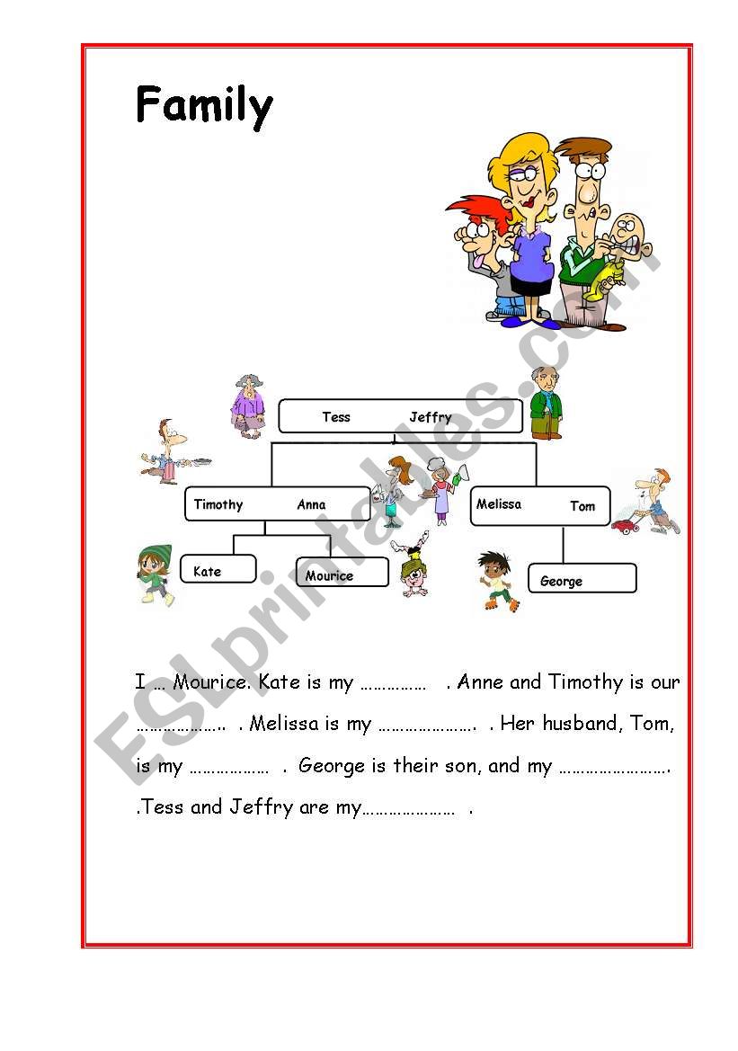 Family worksheet