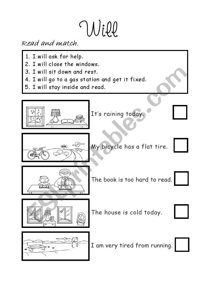 Will worksheet