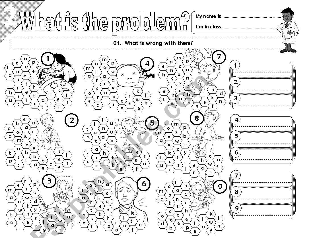 What is the problem? _ 02 worksheet