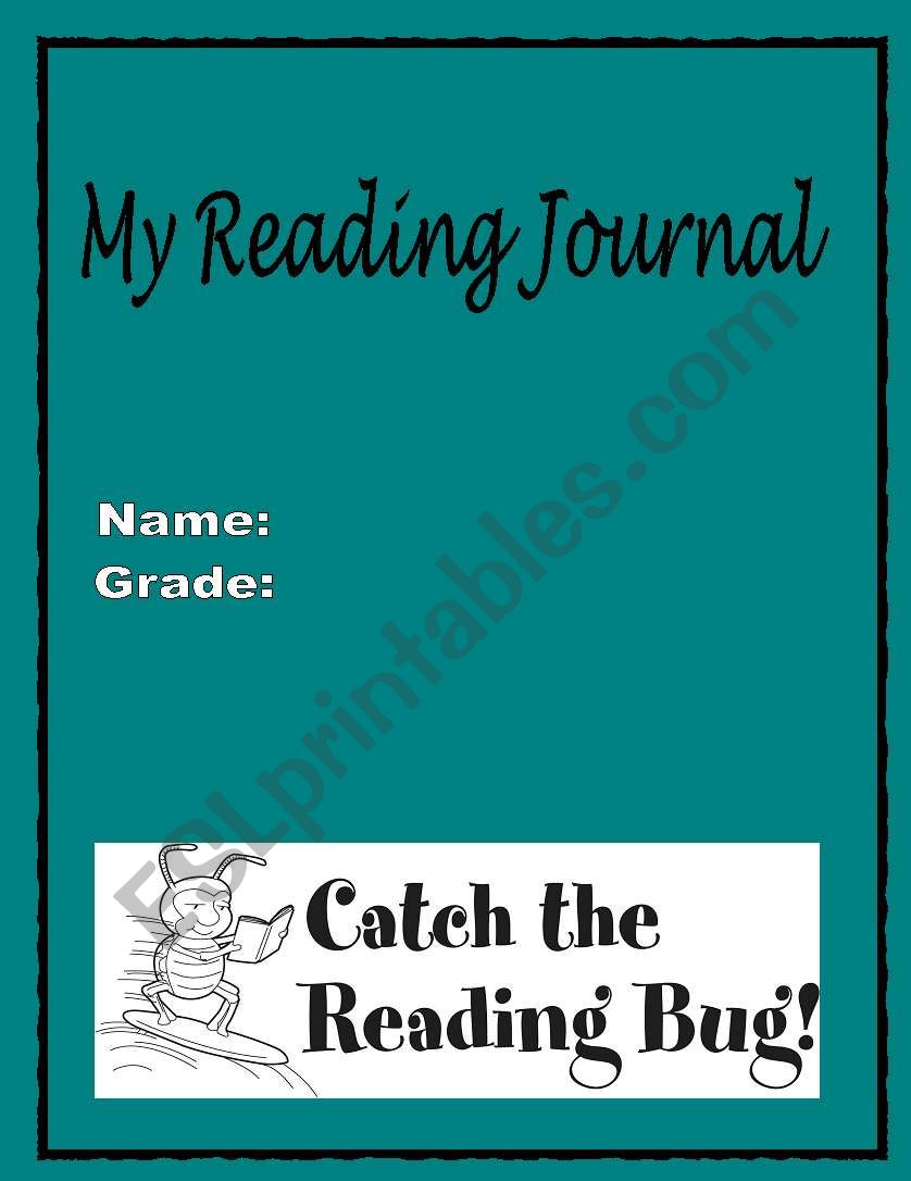 Reading Journal Part 1 worksheet