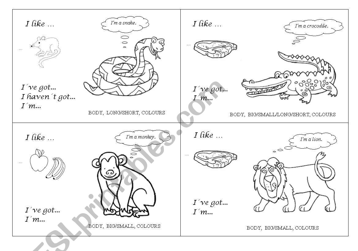 Animals - speaking - PART 3/3 worksheet