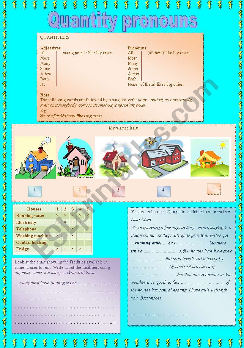 quantifiers worksheet