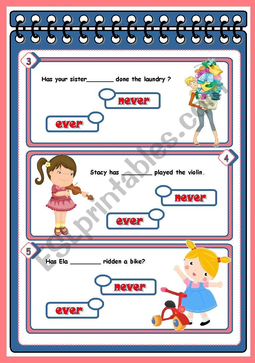 present perfect tense worksheet