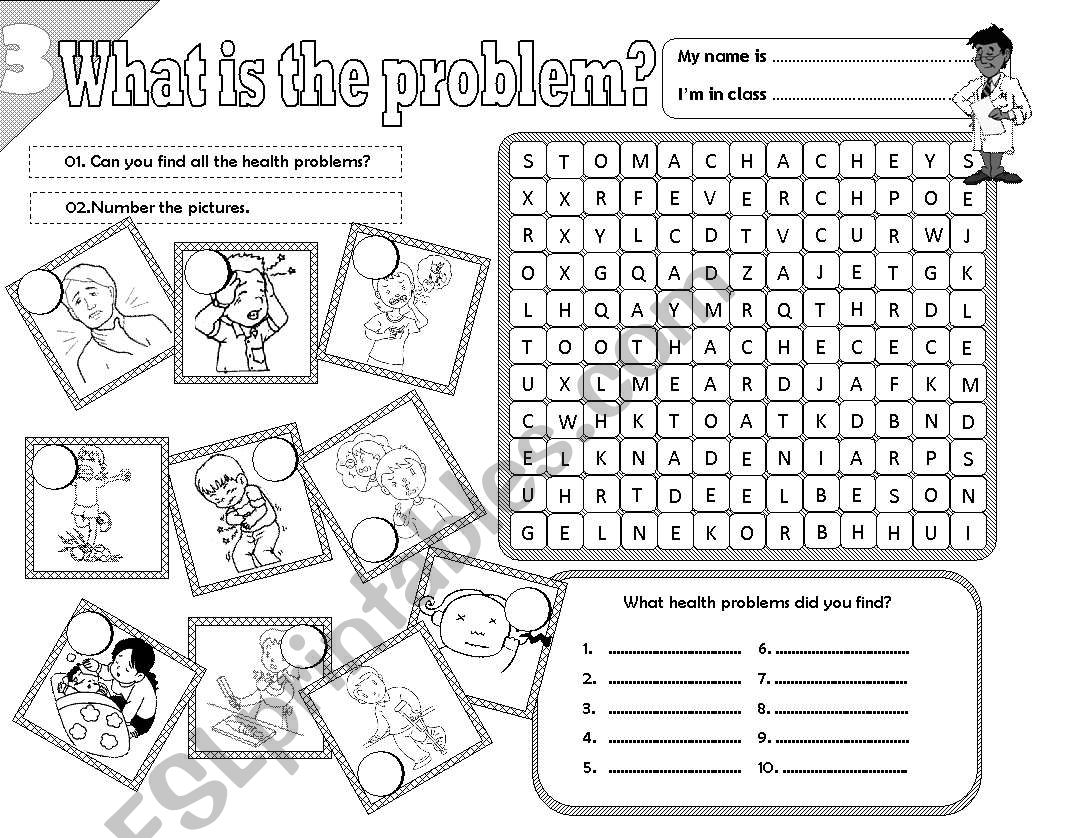 What is the problem? _ 03 worksheet