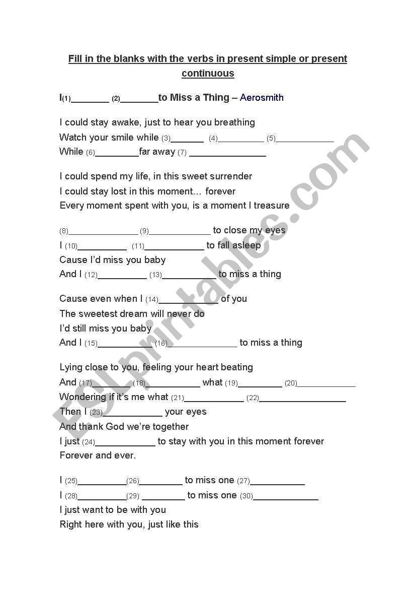 REVISION: PRESENT SIMPLE AND PRESENT CONTINUOS