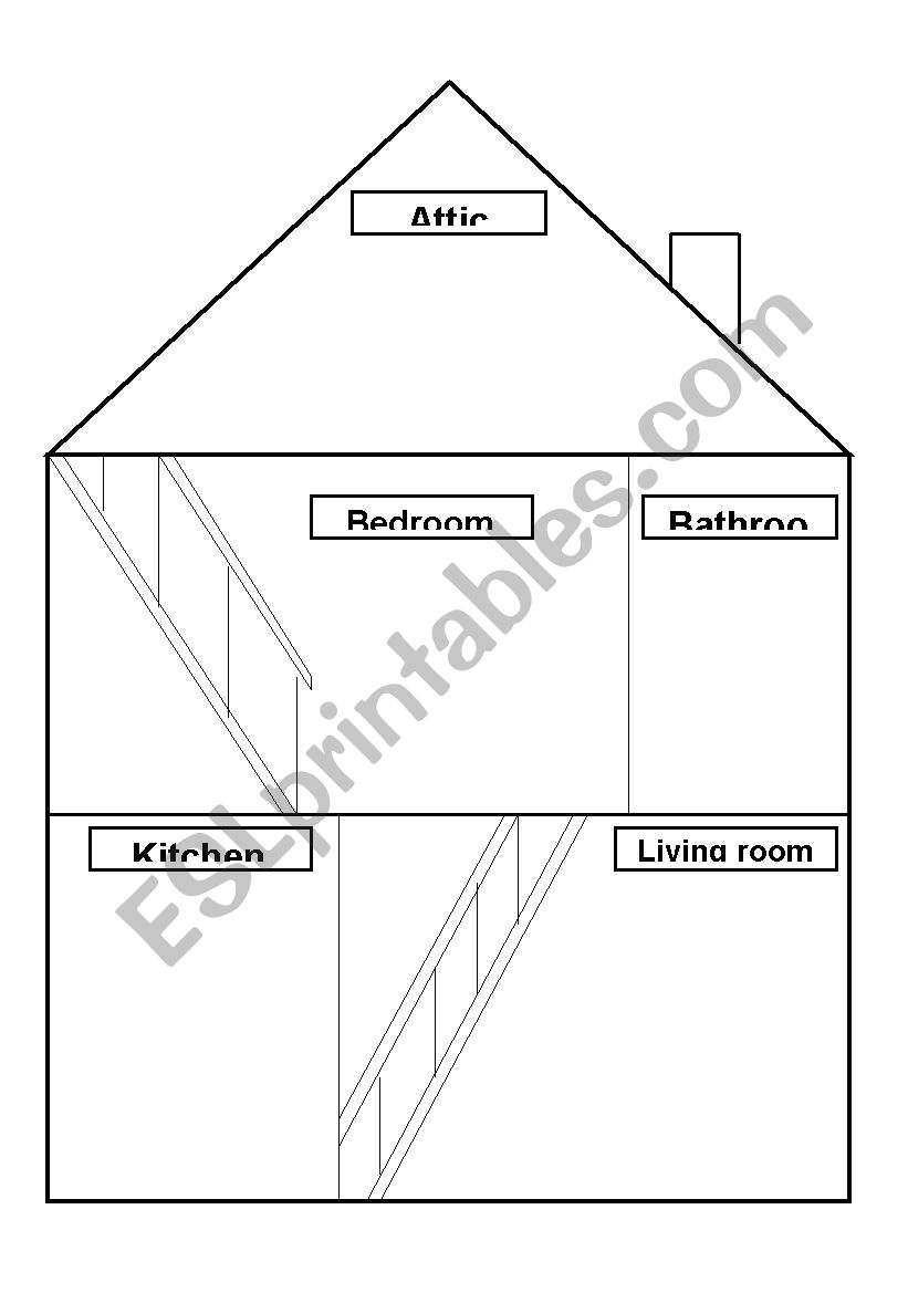 draw your house worksheet