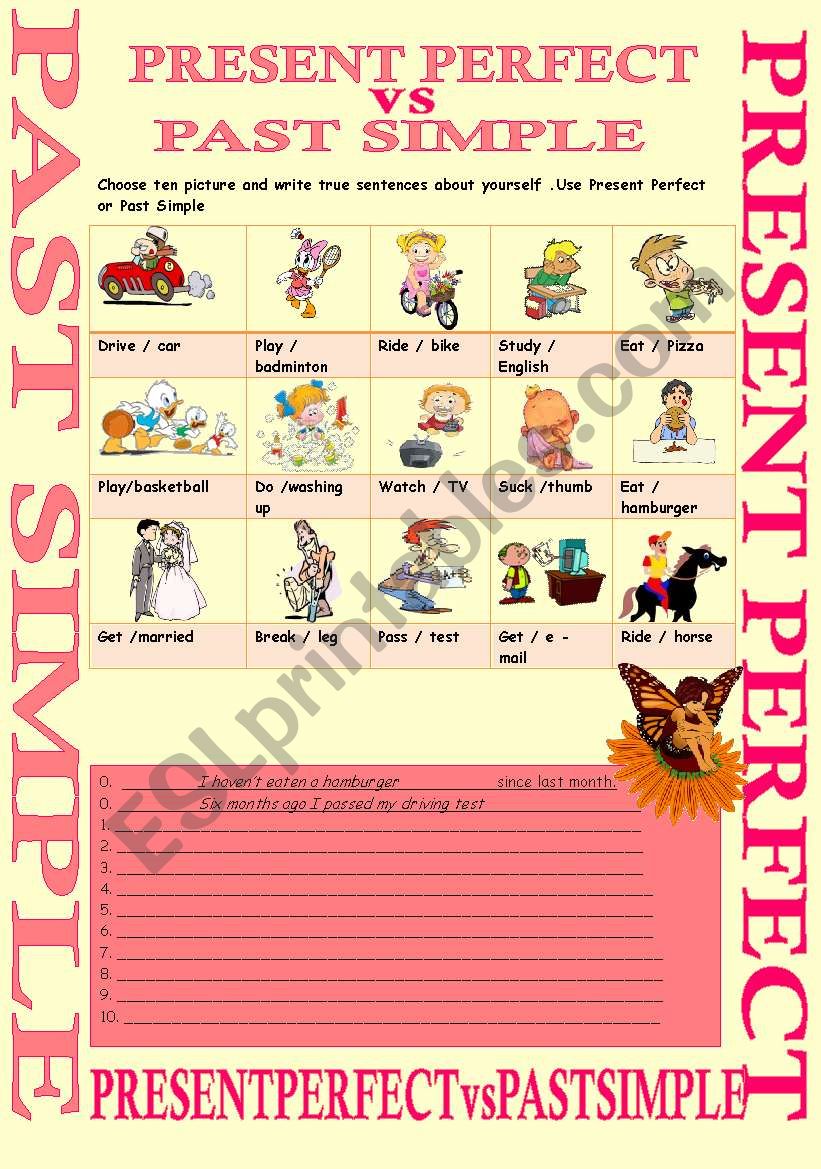 present perfect vs past simple