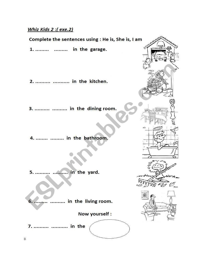 TO BE worksheet