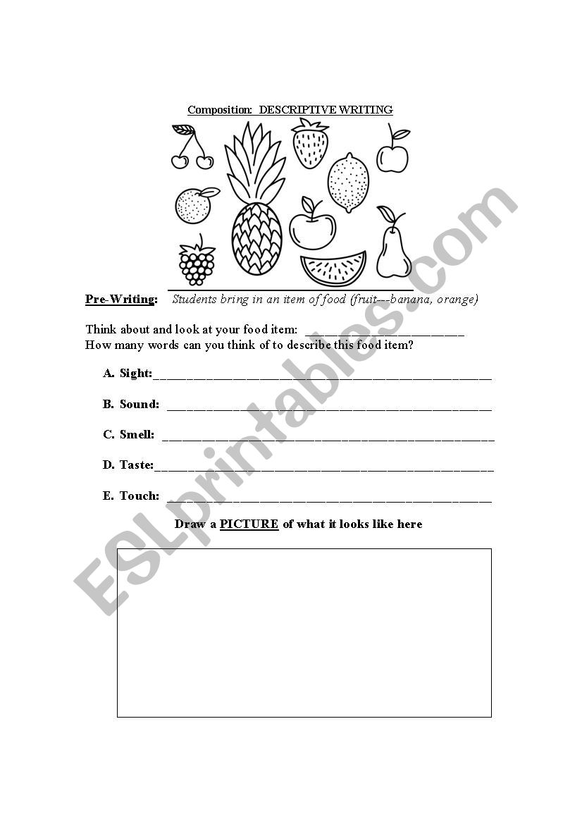 english-worksheets-descriptive-writing-composition