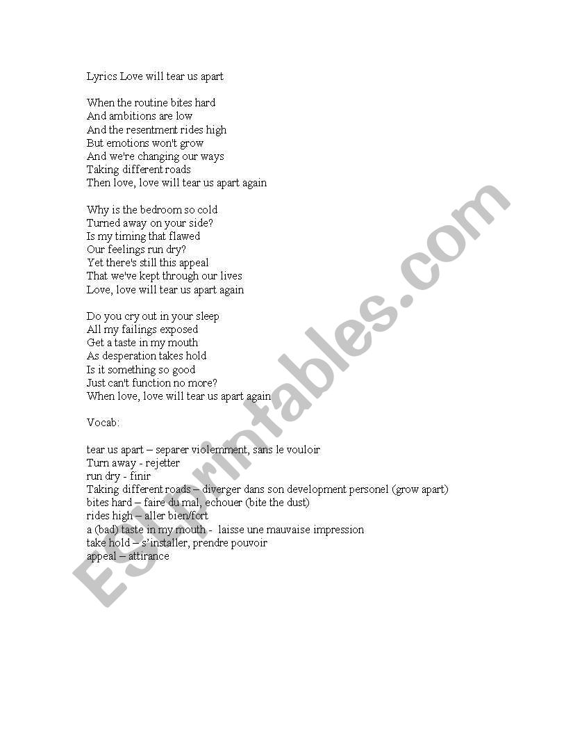 Introductions worksheet