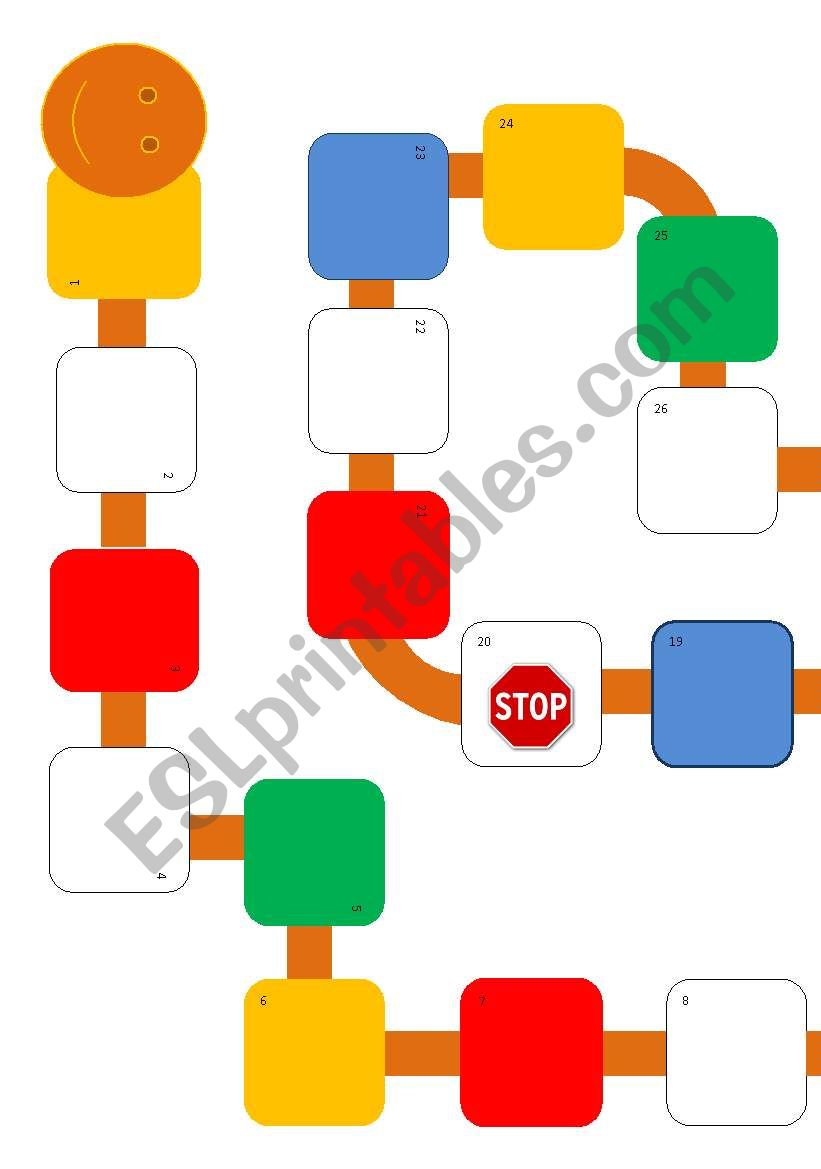 Game: Caterpillar worksheet