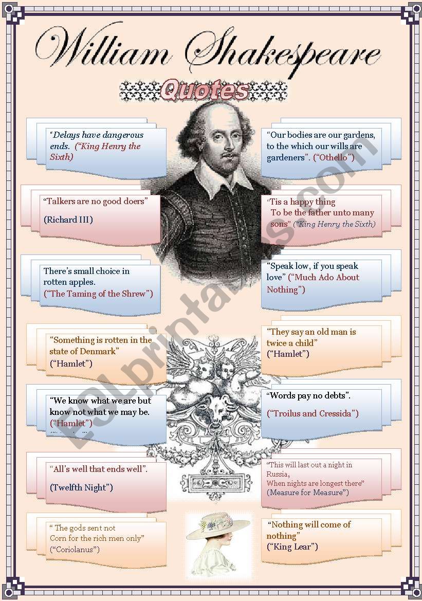 william-shakespeare-quotes-esl-worksheet-by-savvinka