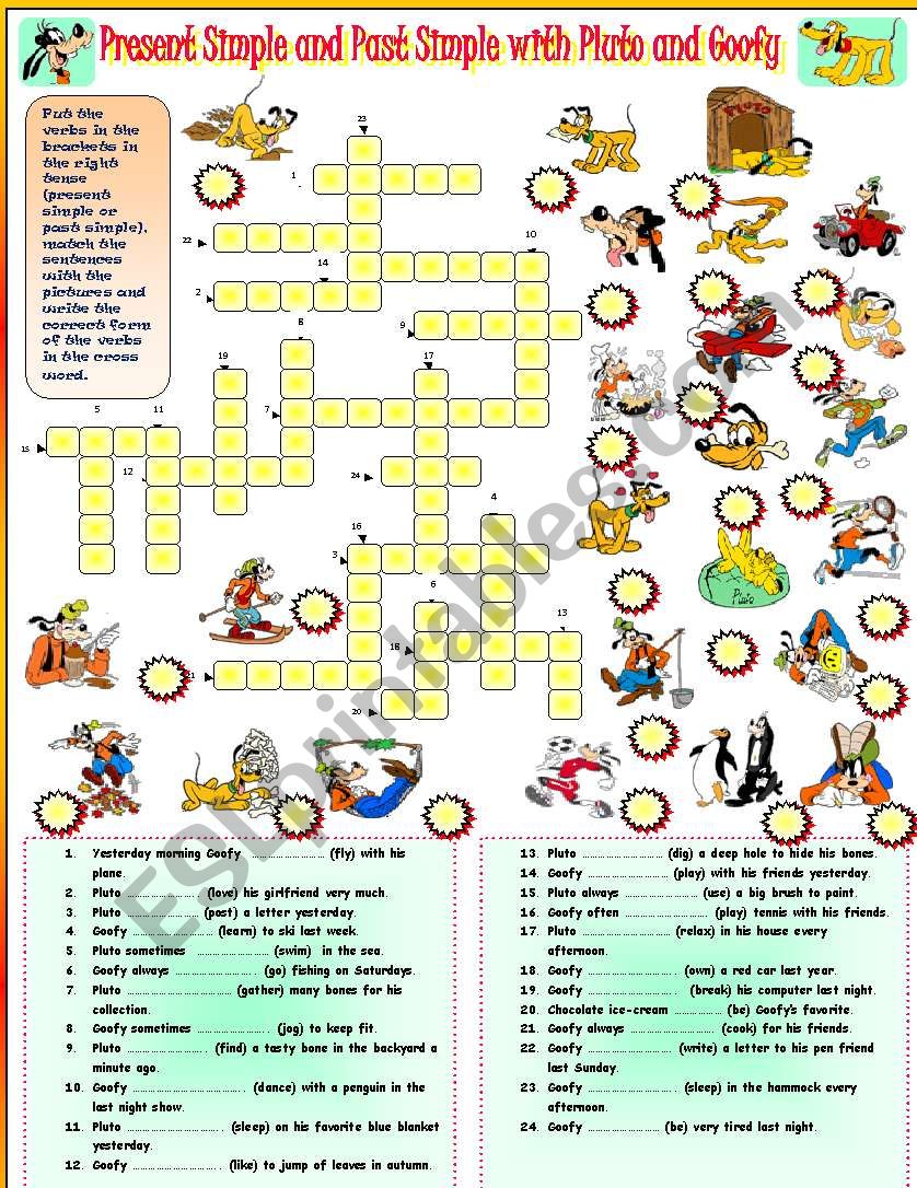 Simple present and simple past