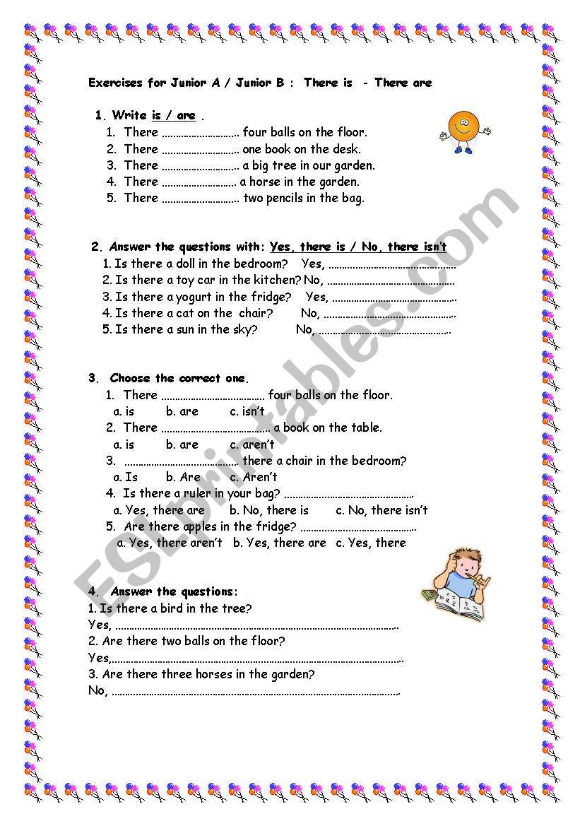 There is or There are? worksheet