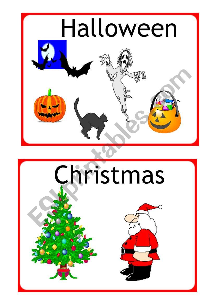 Holidays and Special Dates 1 worksheet