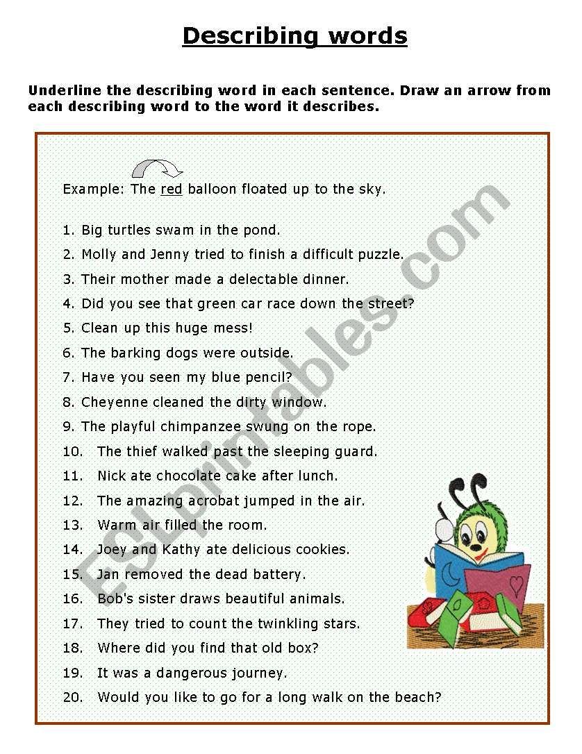 adjectives-describing-words-esl-worksheet-by-janet-att