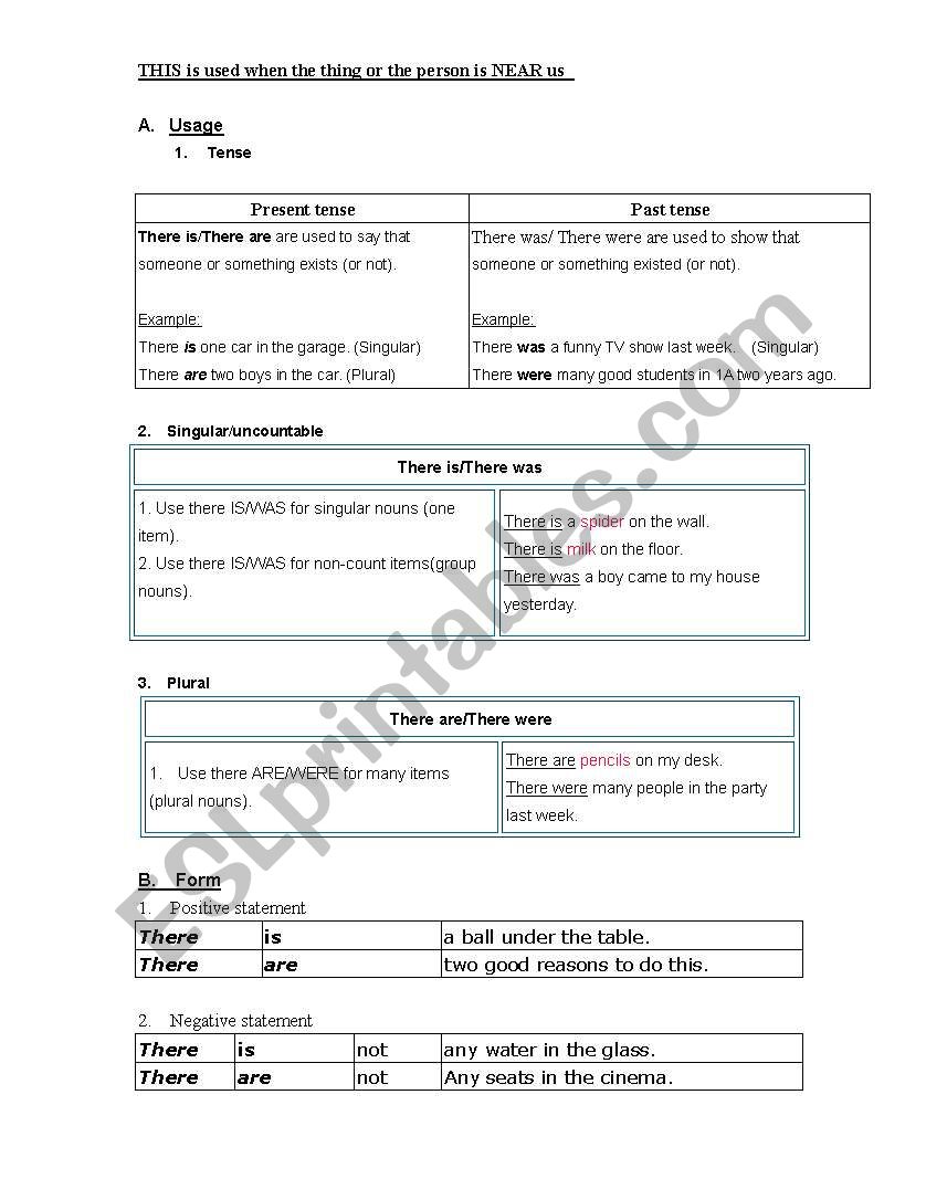 countable and uncountable  worksheet