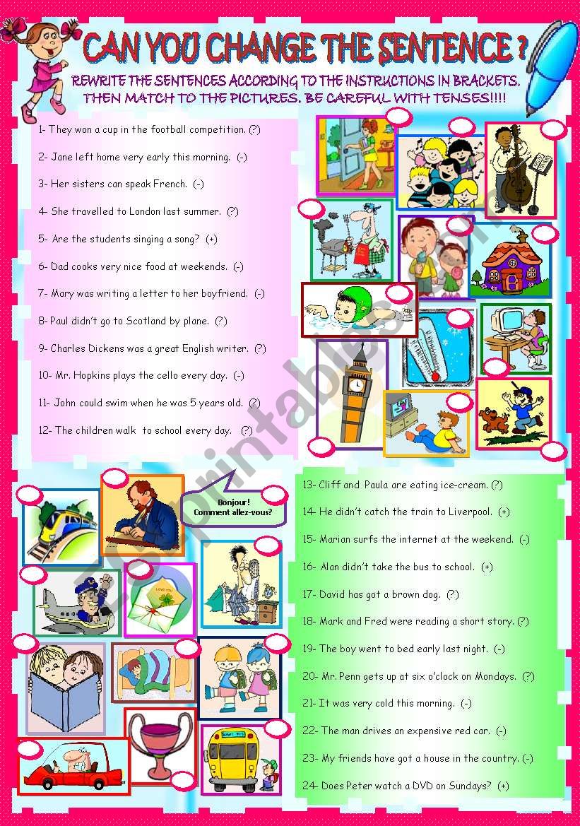 can-you-change-the-sentence-esl-worksheet-by-asungilsanz