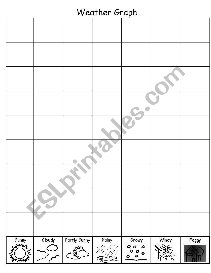 Weather Graph worksheet