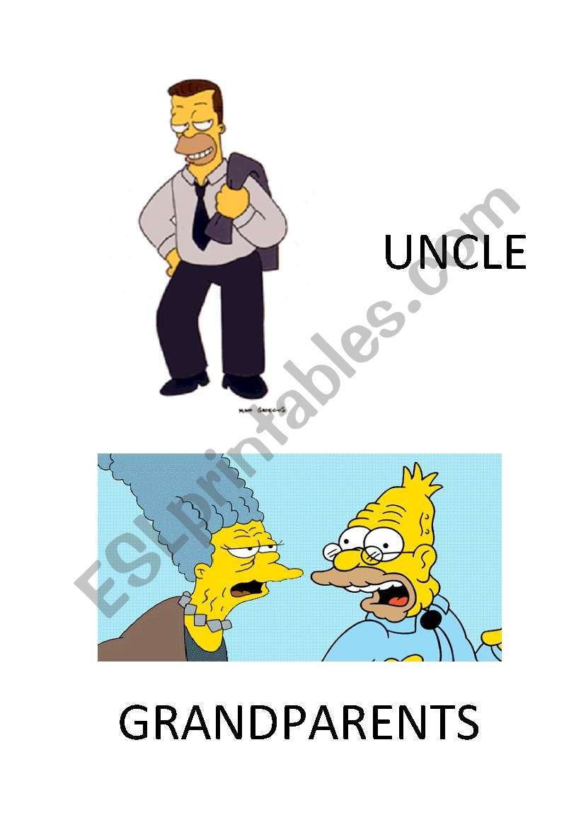The Simpsons 3 worksheet