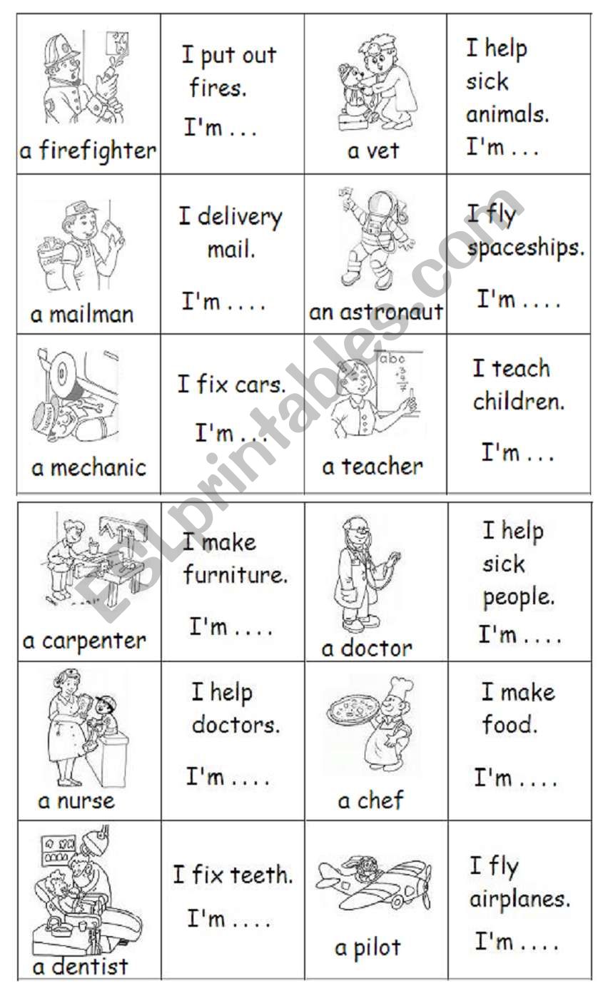 memory game worksheet