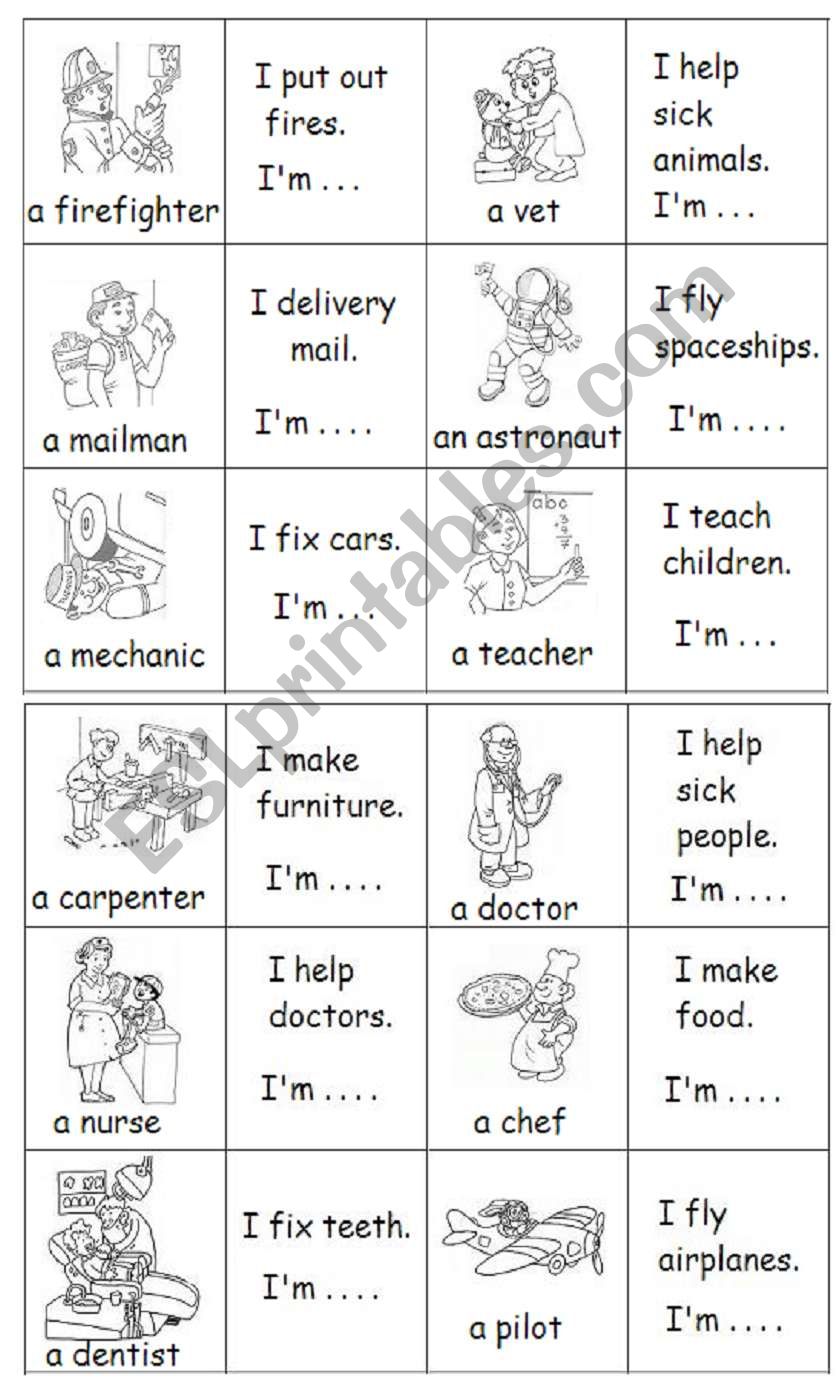 memory game worksheet