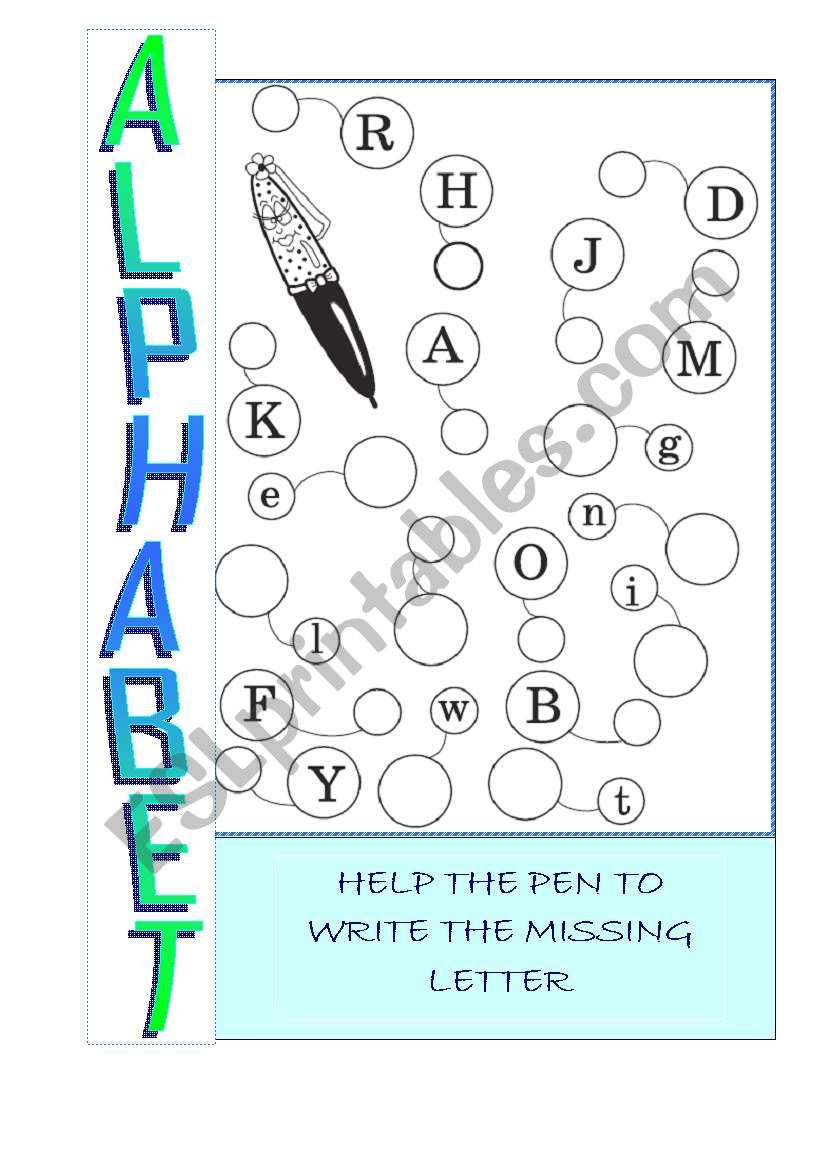 ALPHABET worksheet